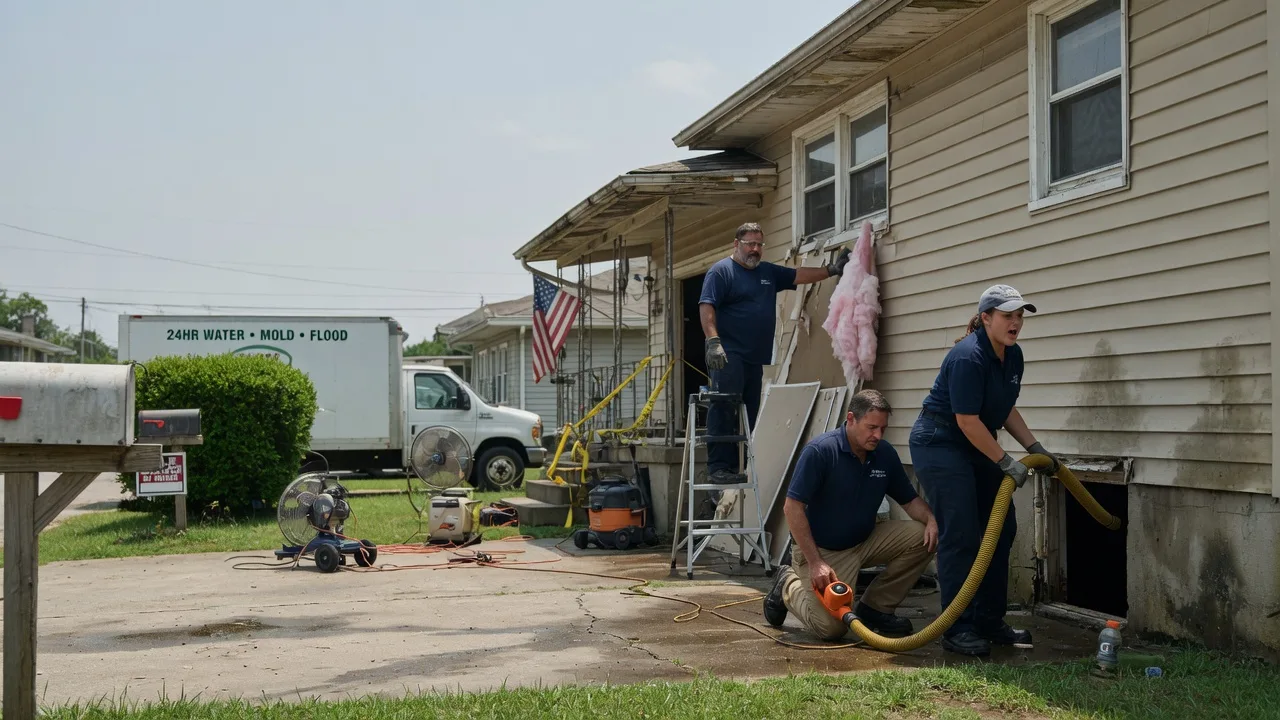 Water Damage Repair in Muskogee, OK near me